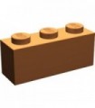 Dark Orange Brick 1 x 3