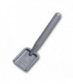 Flat Silver Minifig, Utensil Shovel (Round Stem End)