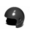 Black Minifig, Headgear Helmet Sports/Flight
