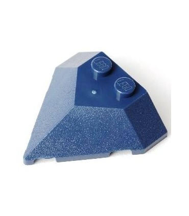 Dark Blue Wedge 4 x 4 Pointed