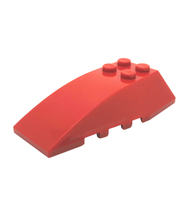 Red Wedge 6 x 4 Triple Curved