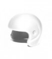 White Minifigure, Headgear Helmet Sports/Flight