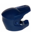 Dark Blue Minifig, Headgear Helmet Dirt Bike