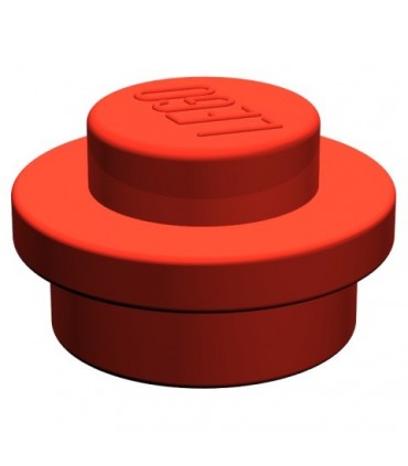 Red Plate, Round 1 x 1 Straight Side