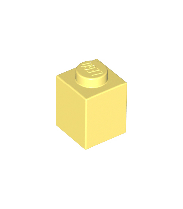 Bright Light Yellow Brick 1 x 1