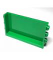 Green Panel 1 x 6 x 3 with Studs on Sides