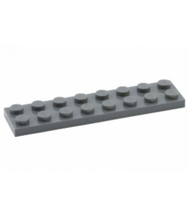 Dark Bluish Gray Plate 2 x 8