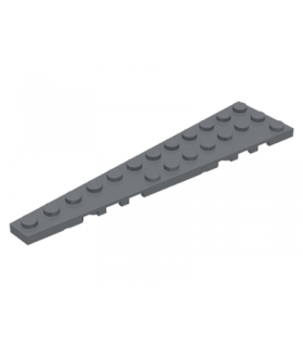 Dark Bluish Gray Wedge, Plate 12 x 3 Left