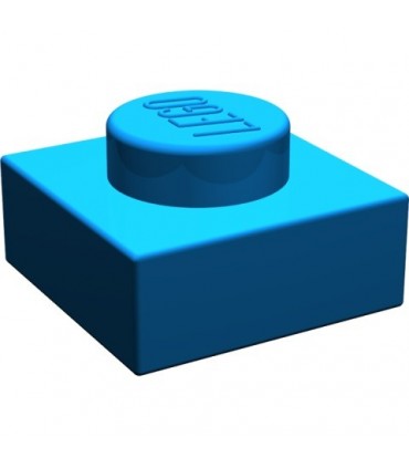 Blue Plate 1 x 1
