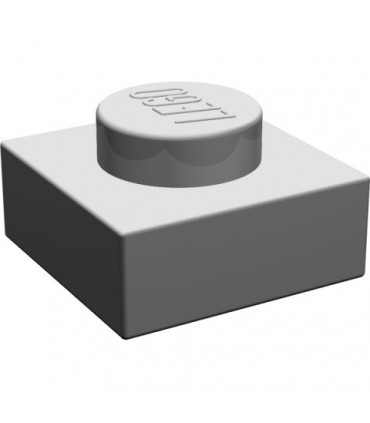 Light Gray Plate 1 x 1