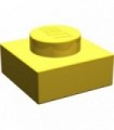 Yellow Plate 1 x 1