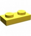 Yellow Plate 1 x 2