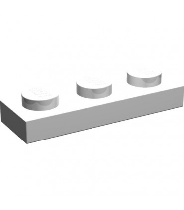 White Plate 1 x 3
