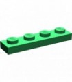 Green Plate 1 x 4