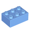 Medium Blue Brick 2 x 3