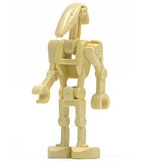 Battle Droid - Tan, Angled Arms