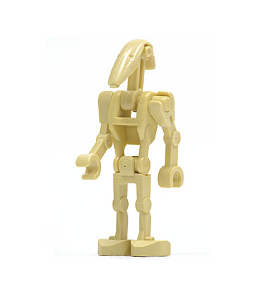 Battle Droid - Tan, Angled Arms