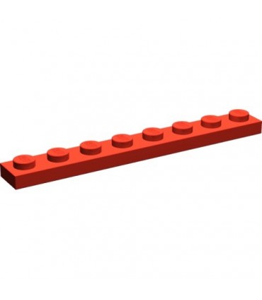 Red Plate 1 x 8