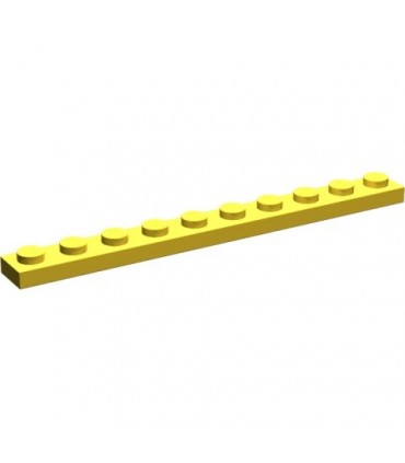Yellow Plate 1 x 10