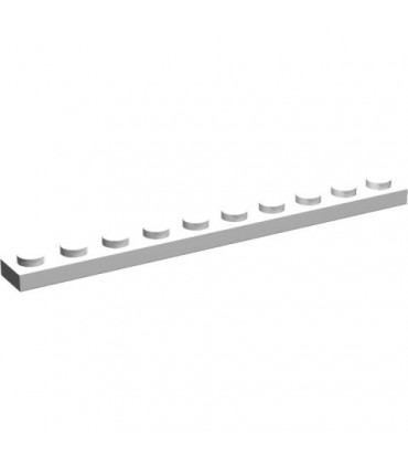 White Plate 1 x 10