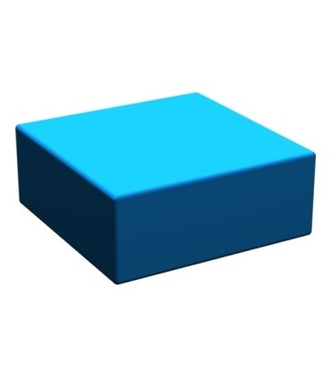 Blue Tile 1 x 1