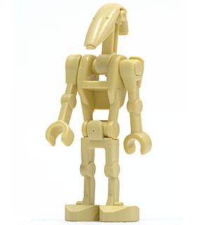 Battle Droid with 2 Straight Arms