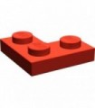 Red Plate 2 x 2 Corner