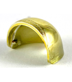 Chrome Gold Minifig, Visor Large