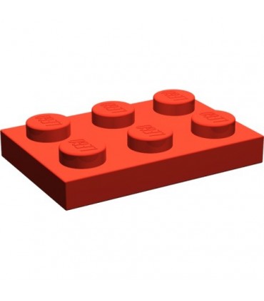 Red Plate 2 x 3