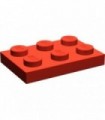 Red Plate 2 x 3