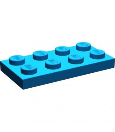 Blue Plate 2 x 4
