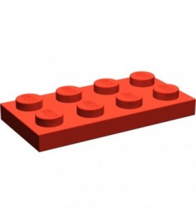 Red Plate 2 x 4
