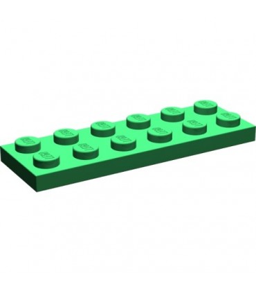 Green Plate 2 x 6