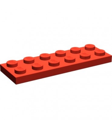 Red Plate 2 x 6