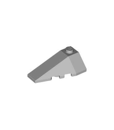 Light Bluish Gray Wedge 4 x 2 Triple Left