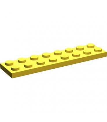 Yellow Plate 2 x 8