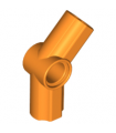 Orange Technic, Axle and Pin Connector Angled 4 - 135 degrees