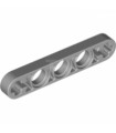 Light Bluish Gray Technic, Liftarm 1 x 5 Thin with Axle Holes on Ends