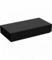 Black Tile 1 x 2