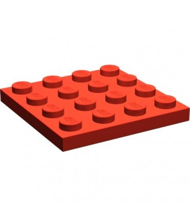 Red Plate 4 x 4