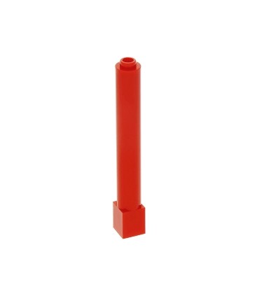 Red Support 1 x 1 x 6 Solid Pillar