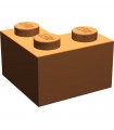 Dark Orange Brick 2 x 2 Corner