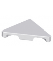 Light Bluish Gray Tile, Modified 2 x 2 Triangular