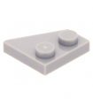 Light Bluish Gray Wedge, Plate 2 x 2 Left