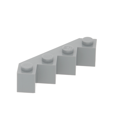 Light Bluish Gray Brick, Modified Facet 4 x 4