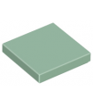 Sand Green Tile 2 x 2 with Groove