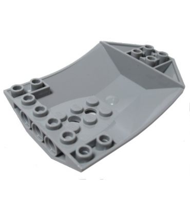 Light Bluish Gray Cockpit 8 x 6 x 2 Curved