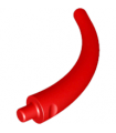 Red Dinosaur Tail End Section