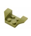 Olive Green Vehicle, Mudguard 2 x 4 with Flared Wings