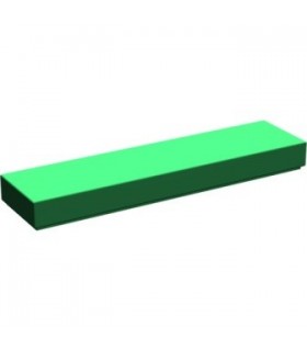 Green Tile 1 x 4